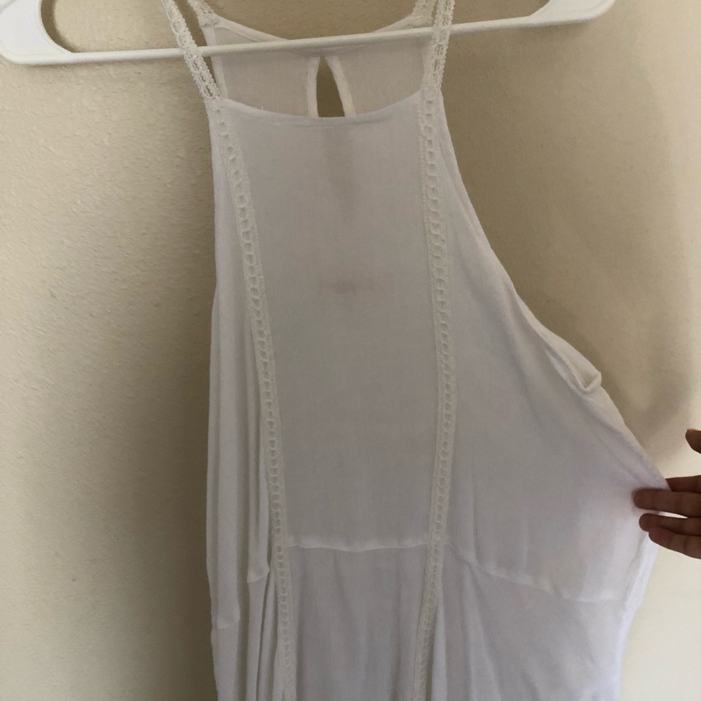 White Hollister Tank top